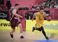 Basketball 1. Bundesliga 23/24: Tigers Tuebingen - FC Bayern Muenchen Basketball