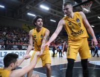 Basketball 1. Bundesliga 23/24: Tigers Tuebingen - EWE Baskets Oldenburg