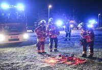 Feuerwehr Grosseinsatz zur Vermisstensuche in der Nacht zum Samstag