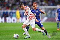 FUSSBALL WM 2022 Achtelfinale: Japan - Kroatien