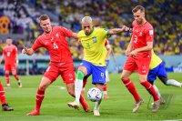 FUSSBALL WM 2022 Vorrunde: Brasilien - Schweiz