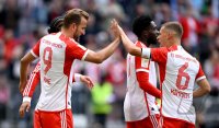 Fussball 1. Bundesliga 23/24: FC Bayern Muenchen - VfL Bochum)