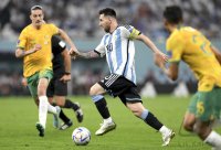 FUSSBALL WM 2022 Achtelfinale: Argentinien - Australien