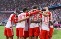 Fussball 1. Bundesliga 23/24: FC Bayern Muenchen - FC Augsburg